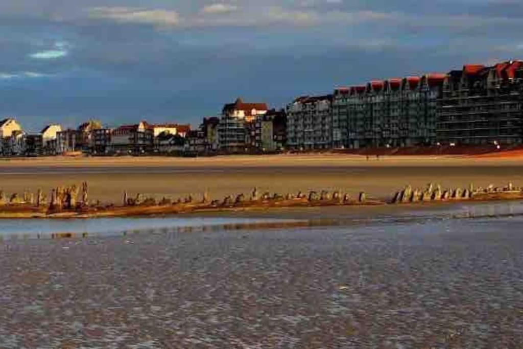 Face A La Mer, Appartement Rdc Bray Dunes Εξωτερικό φωτογραφία